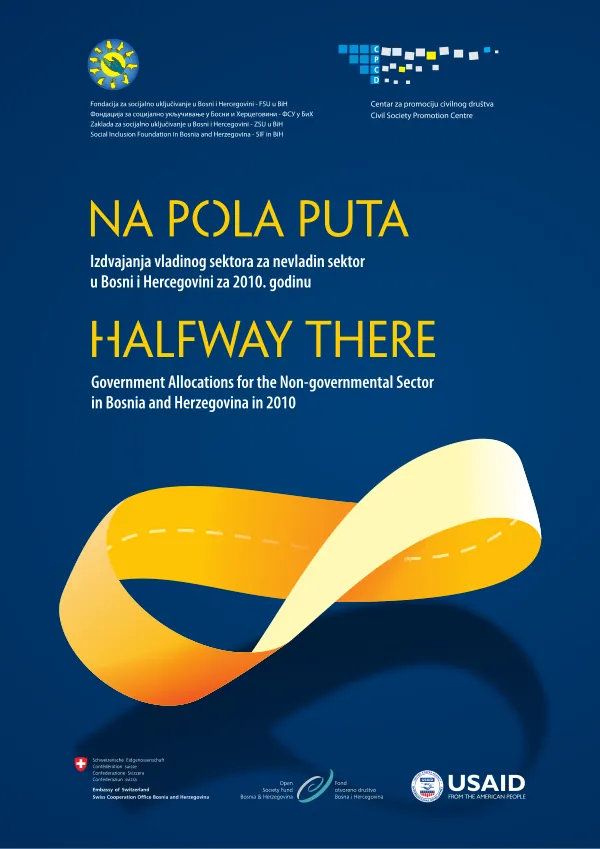 Halfway structure and allocation from budget from governmental to NGO sector in BiH in 2010
