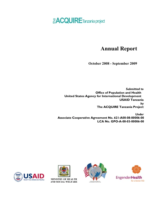 First annual performance report : administration of justice support project (AOJS)