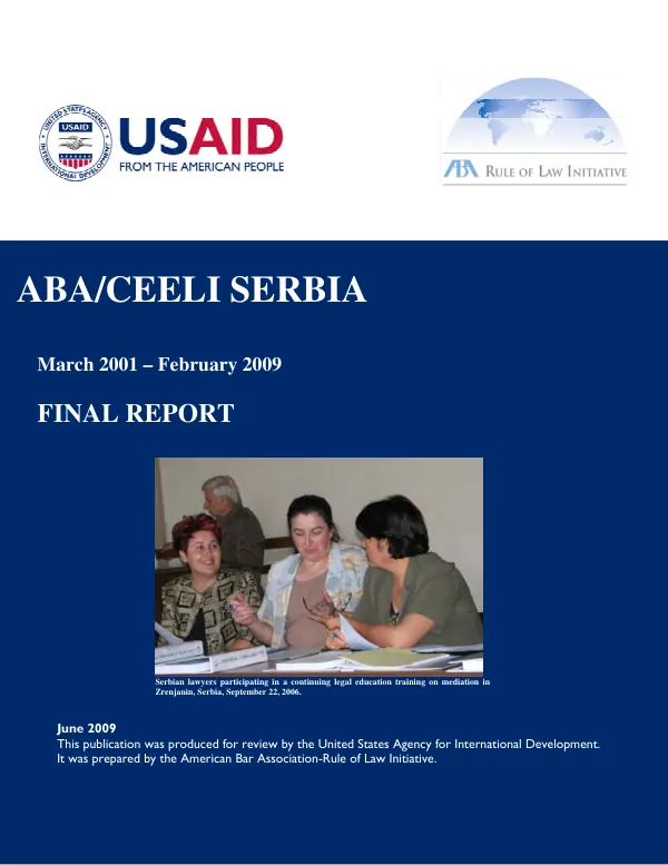 USAID programs in population, health and nutrition [: country overviews]