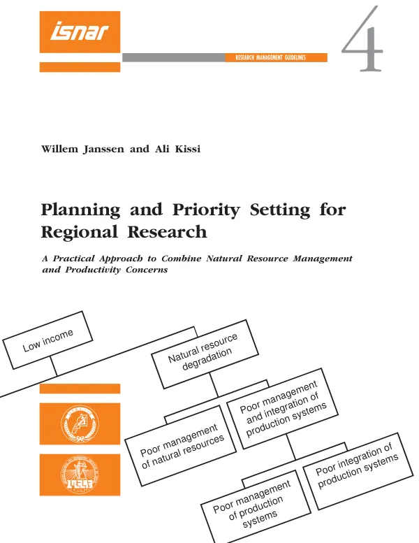Planning and priority setting for regional research : a practical approach to combine natural resource management and productivity concerns