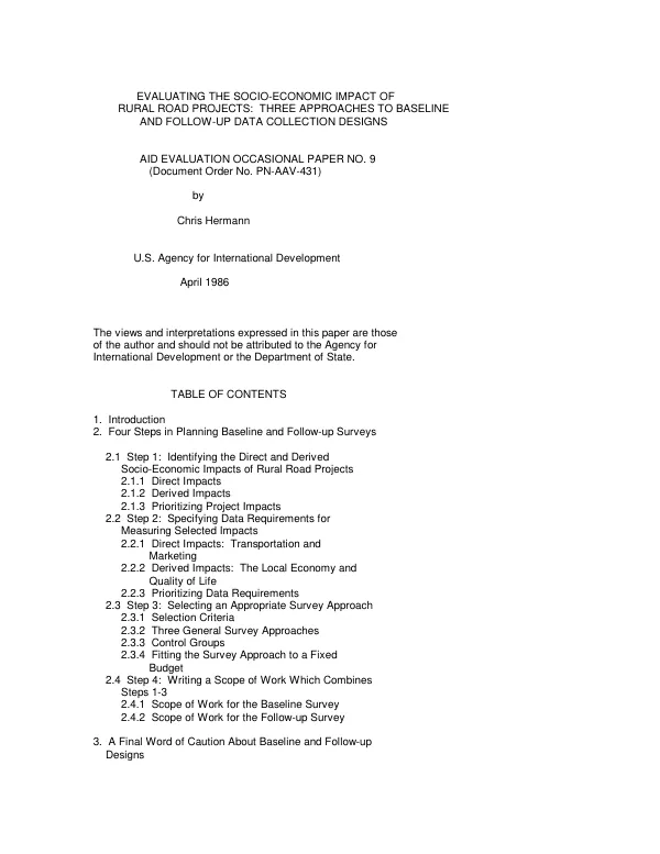 Measuring results of health sector reform for system performance : a handbook of indicators
