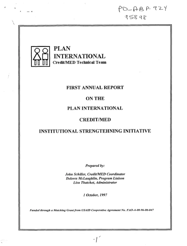 Tripartite evaluation of Sahel regional IPM project (625-0928)