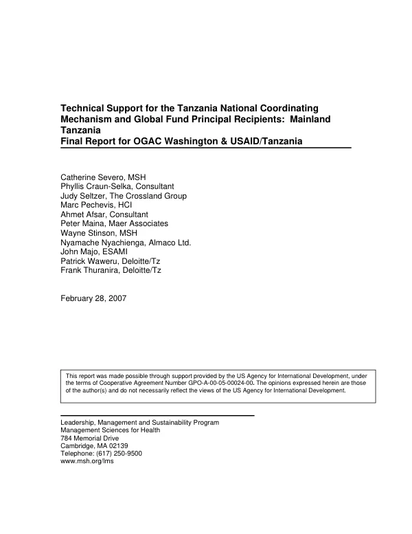 Impact assessment of the SAFGRAD commodity networks