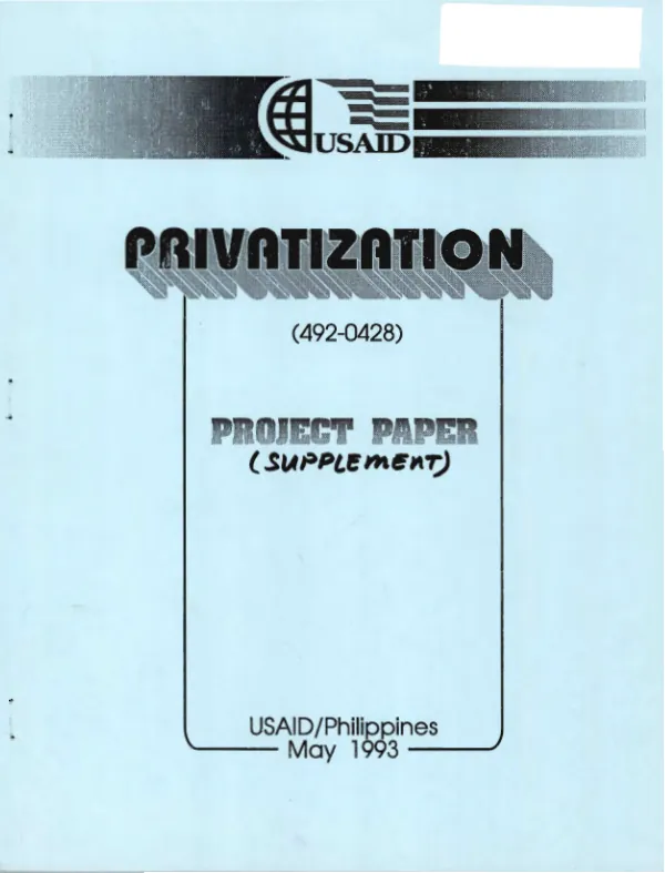 Privatization : amendment no. 1