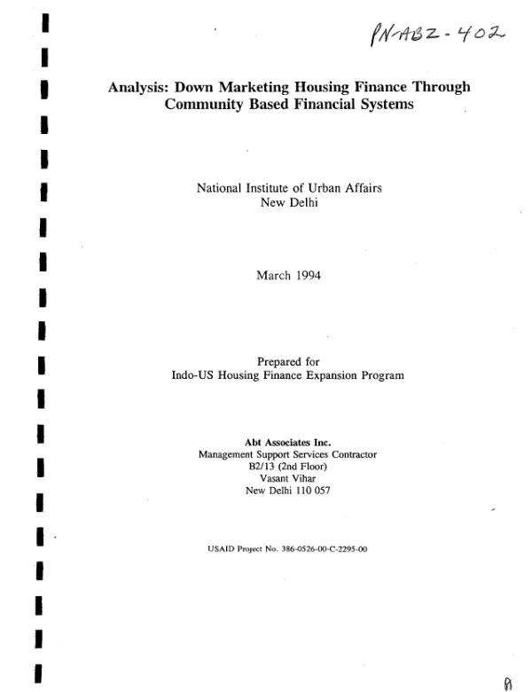 NHB [National Housing Bank] resource mobilisation and the demand for refinance