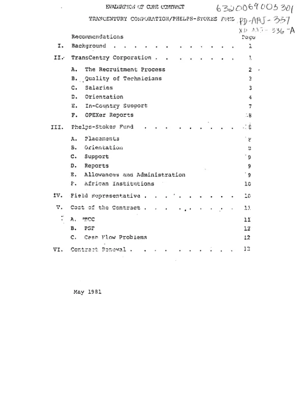 Agricultural diversification and trade in the Philippines; annual research report, 1973/1974