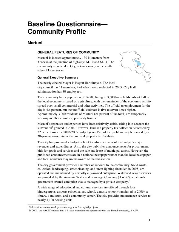 Paraguay shelter sector analysis