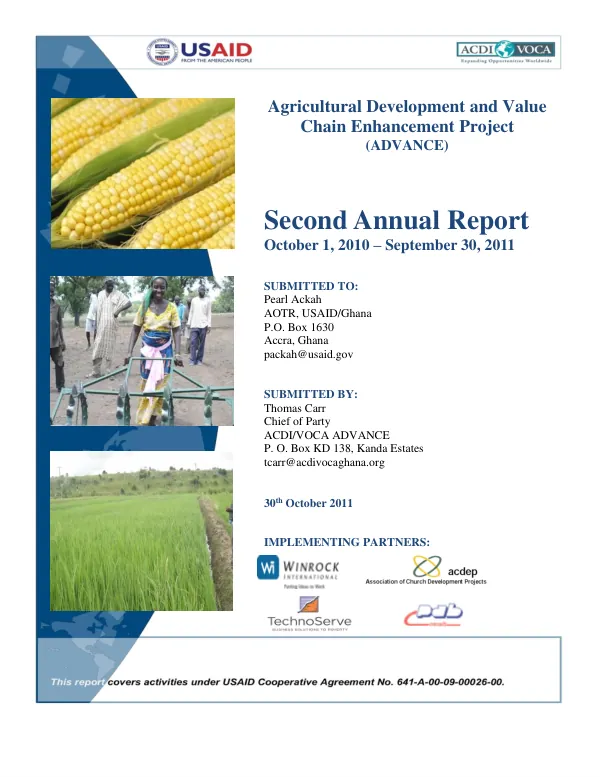Utilization of small tractors in integrated agricultural development : the tractor evaluation project applied