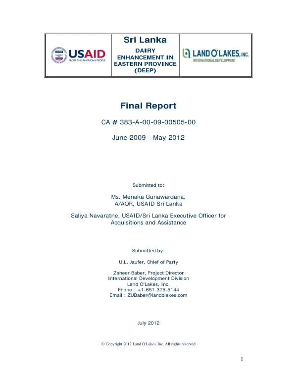 Manual for action in the private sector : phases I - V adaptation for USAID/Botswana