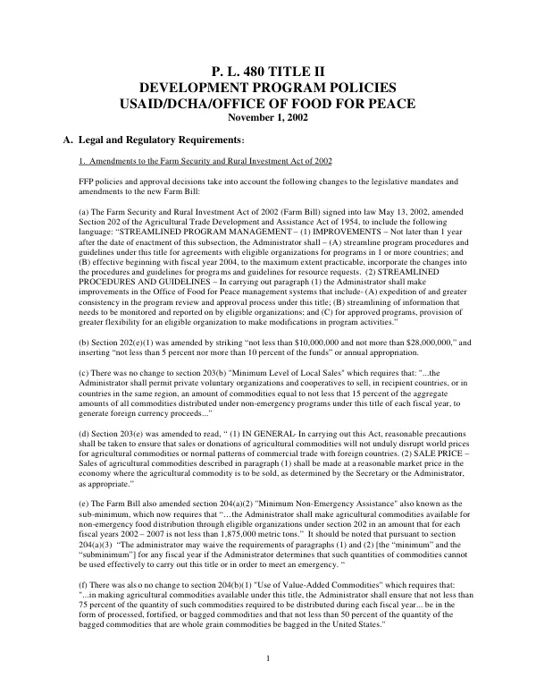 Program options for intellectual property improvements in six countries of the Asia and Near East region