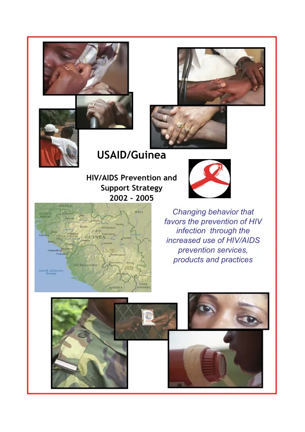 USAID/Guinea HIV/AIDS prevention and support strategy 2002-2005