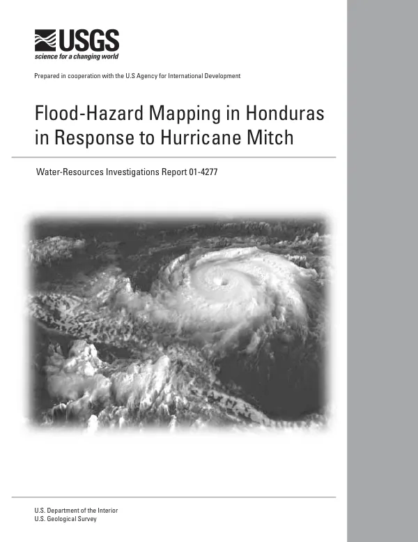 Flood-hazard mapping in Honduras in response to Hurricane Mitch