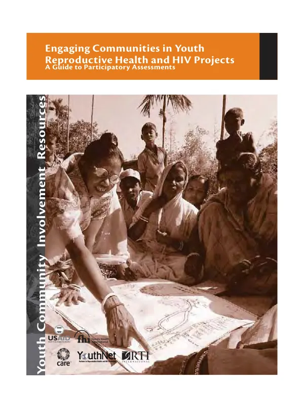 Engaging communities in youth reproductive health and HIV projects : a guide to participatory assessments
