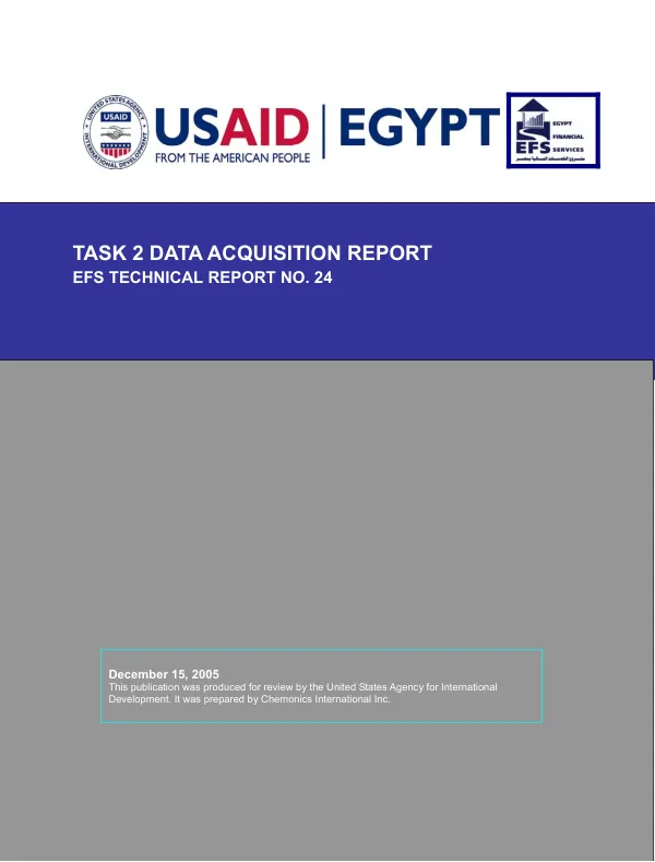 Task 2 data acquisition report