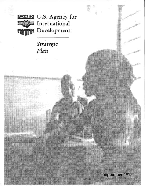 U.S. Agency for International Development : strategic plan [1997]