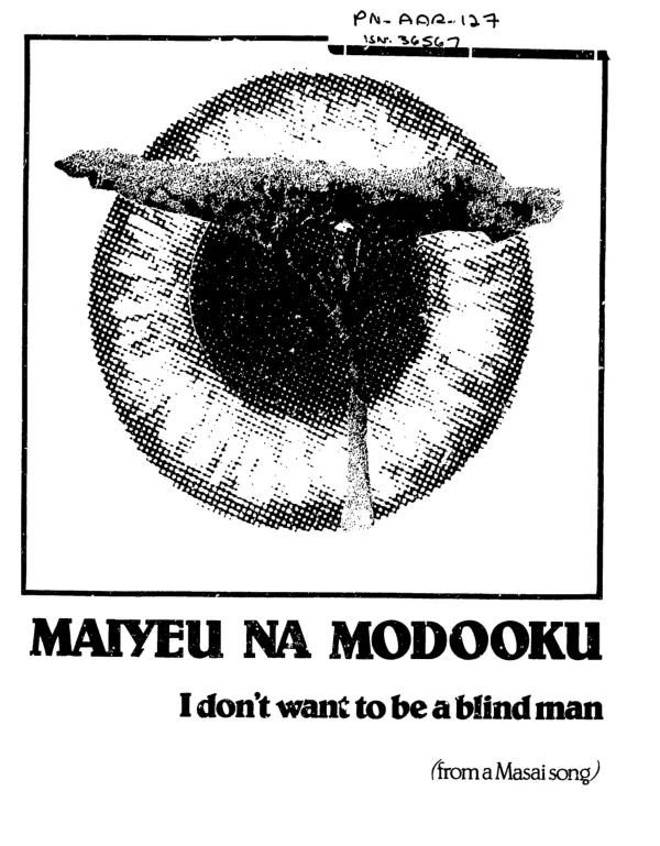 Experiences of the Kenya rural blindness prevention project