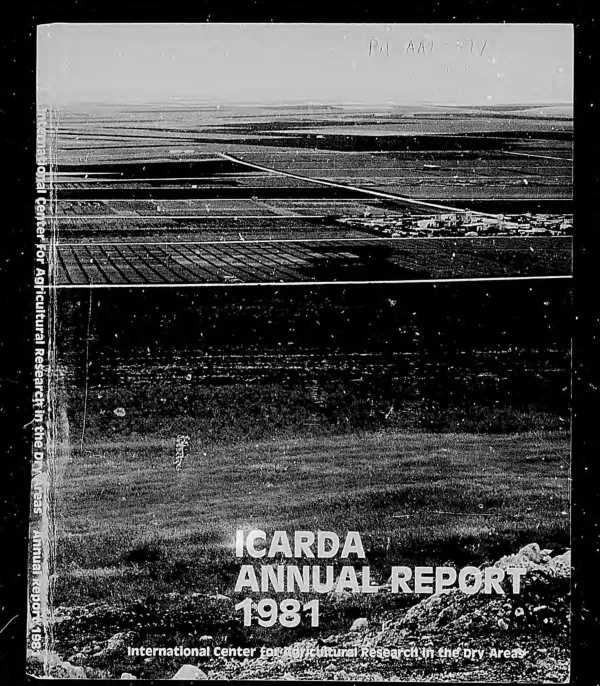 ICARDA annual report, 1981
