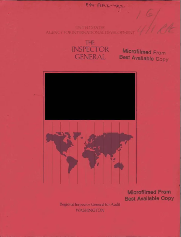 IMPROVEMENTS ARE NEEDED IN ADMINISTERING THE FOREIGN DISASTER ASSISTANCE PROGRAM