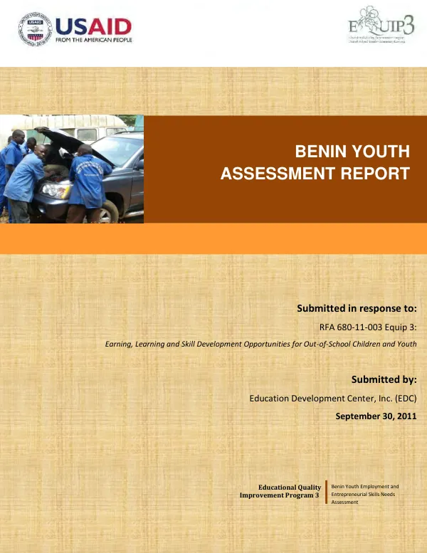ASSESSMENT OF AN EFFORT TO DEVELOP A NATIONAL SURVEY OF YOUNG ADULT FERTILITY IN THE PHILIPPINES