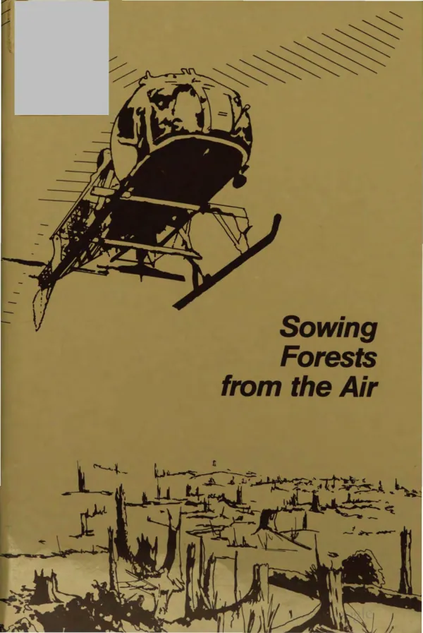 Sowing forests from the air