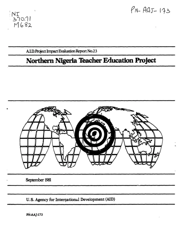 Northern Nigeria teacher education project
