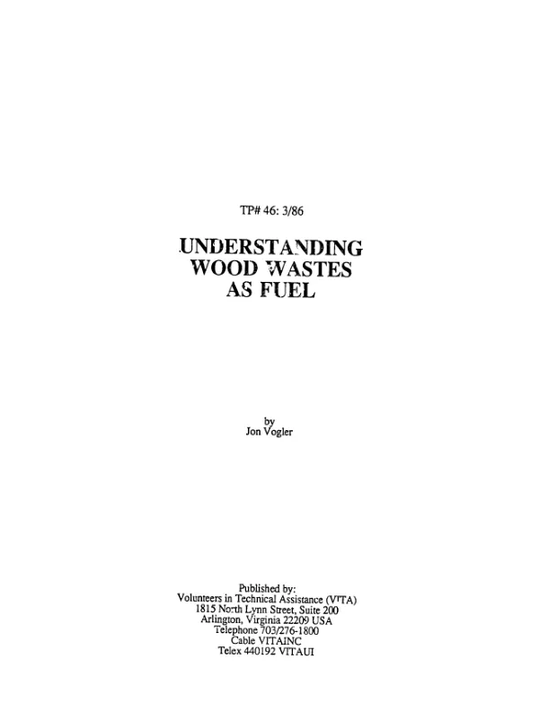 Understanding wood wastes as fuel