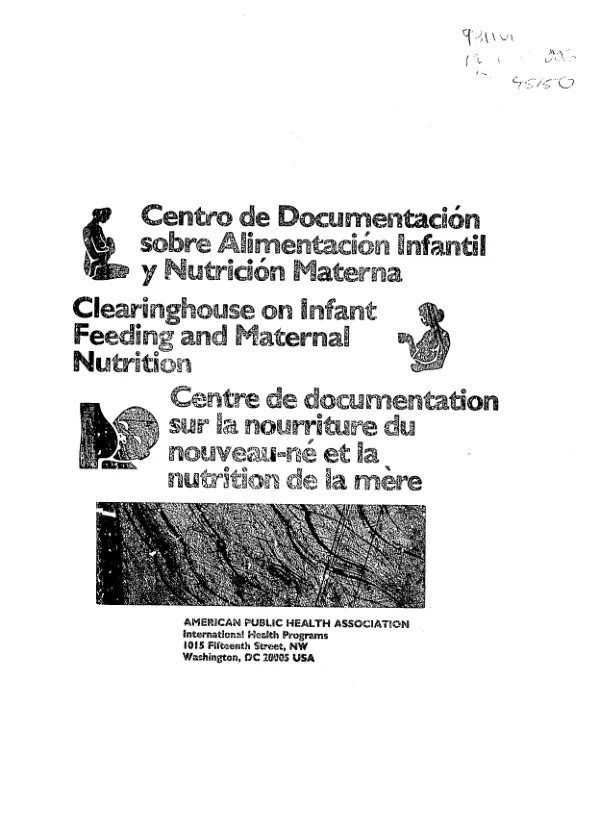 Promotion of breastfeeding : can it really decrease fertility?