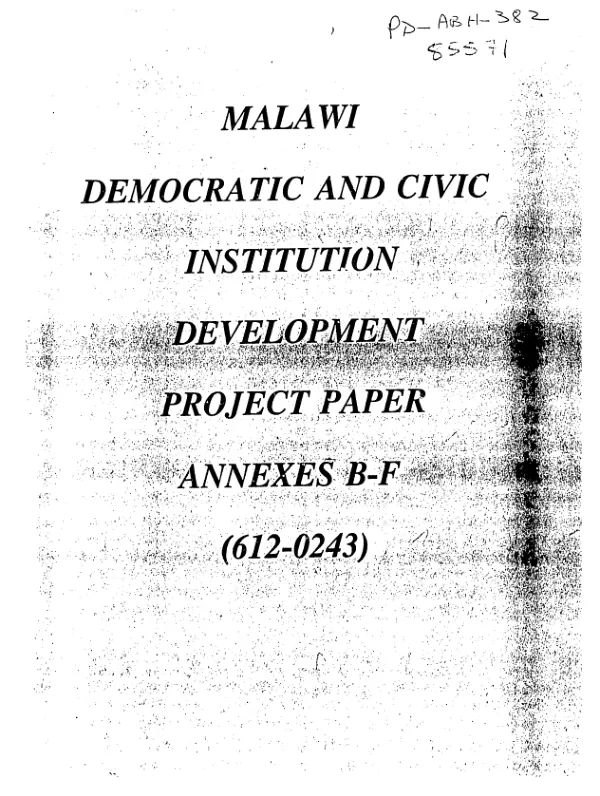 Managing resources with PRA [participatory rural appraisal] partnerships : a case study of Lesoma, Botswana