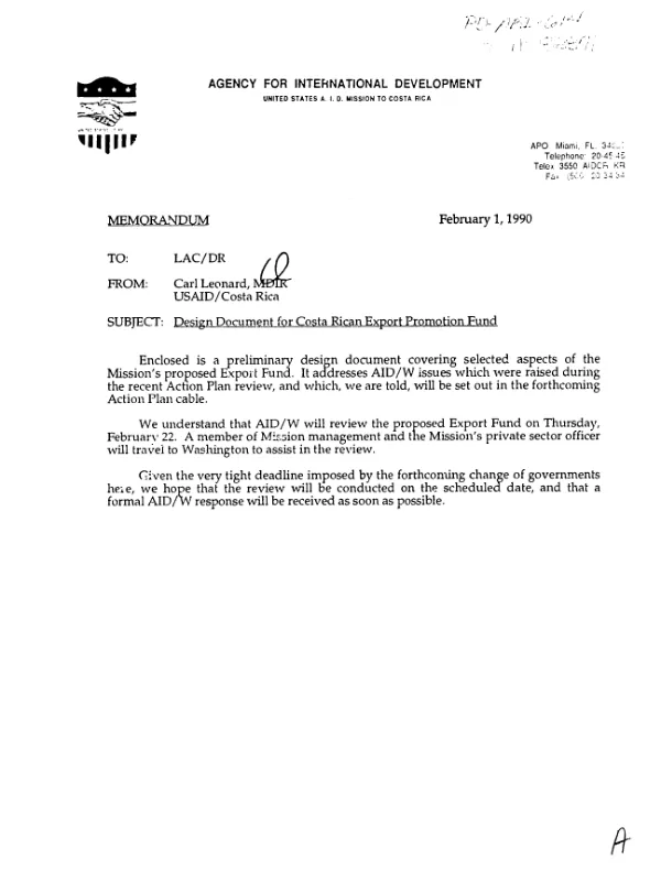 Review of International Executive Service Corps accounting system as of February 28, 1993