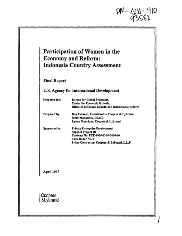 First interim evaluation : financial sector reform program technical assistance project -- Bangladesh