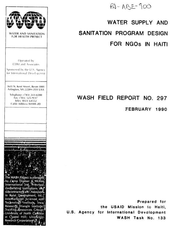 Impact assessment of HIV/AIDS on the Municipalities of Ongwediva, Oshakati, Swakopmund, Walvis Bay and Windhoek[, Namibia] -- [final report] volume 5 : Walvis Bay