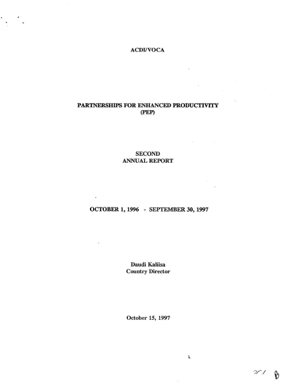 Synthesis report of PVC matching grant evaluations