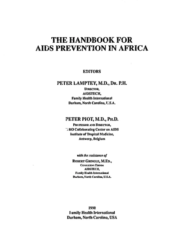 Strategic opportunities for effective education and health programs