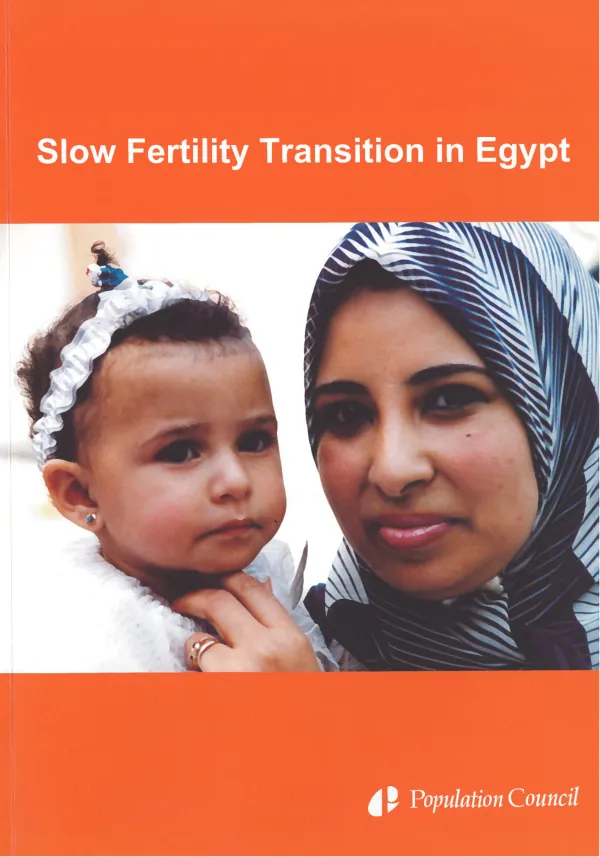 Slow fertility transition in Egypt