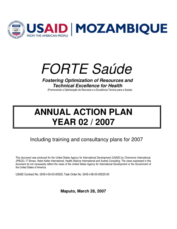 Annual action plan : year 02/2007