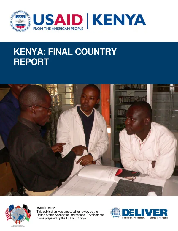 Kenya : final country report