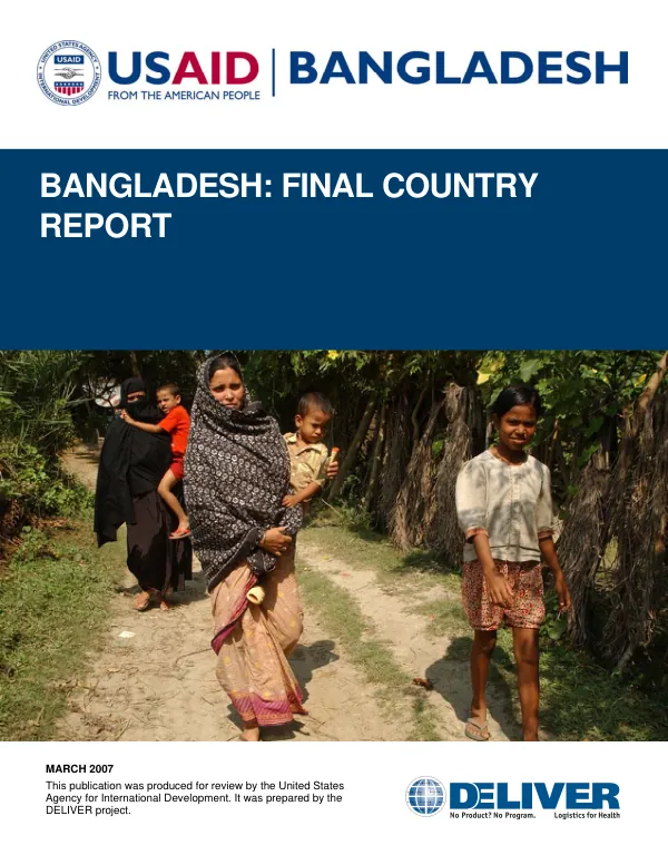 Bangladesh : final country report
