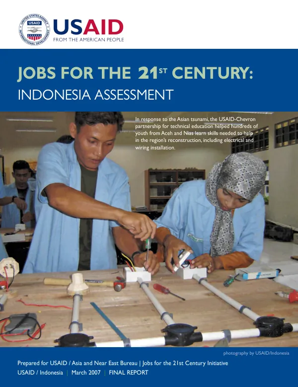 Jobs for the 21st century : Indonesia assessment -- final report