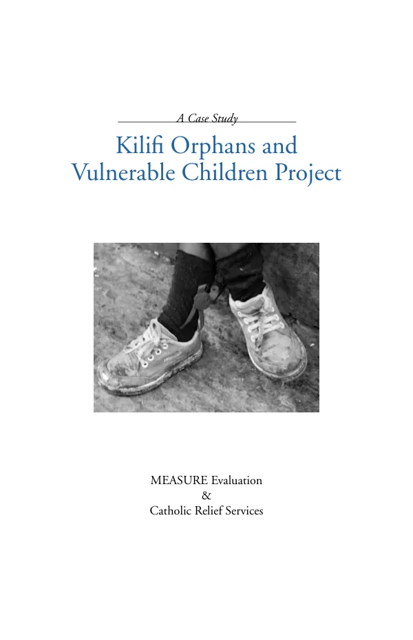 Kilifi orphans and vulnerable children project