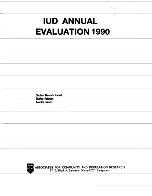 Care International in Madagascar : final report -- September 2011-April 2012