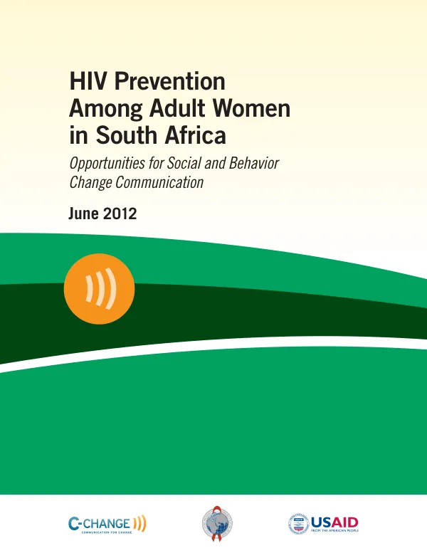 HIV Prevention Among Adult Women in South Africa