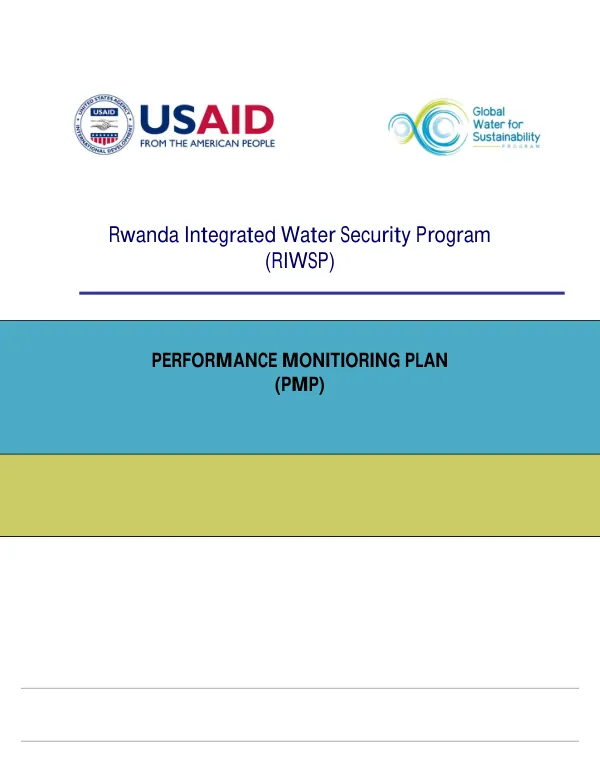 Performance Monitoring Plan