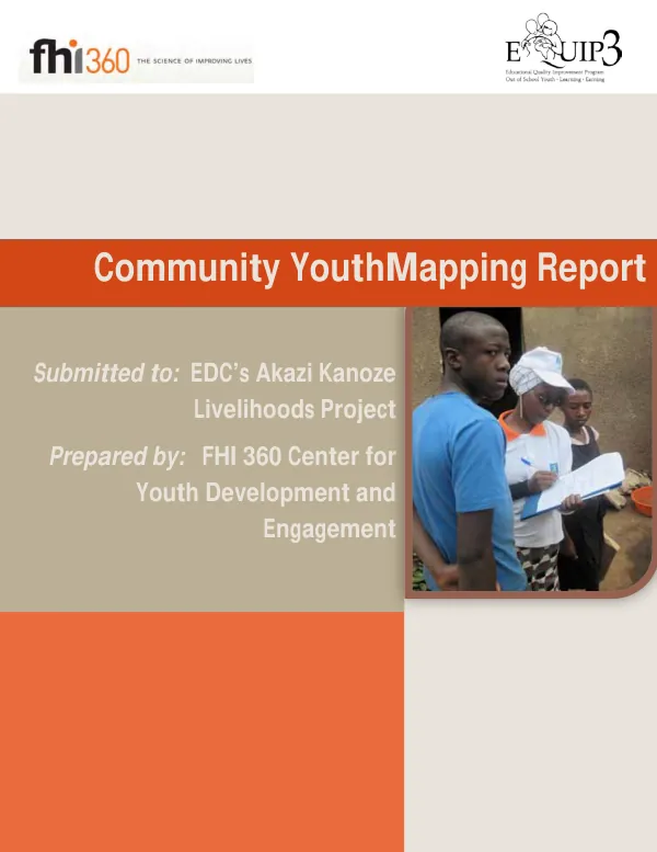 Rwanda youthmapping report