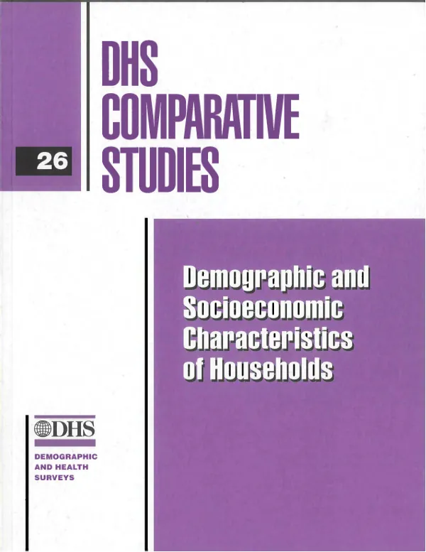 Demographic and socioeconomic characteristics of households