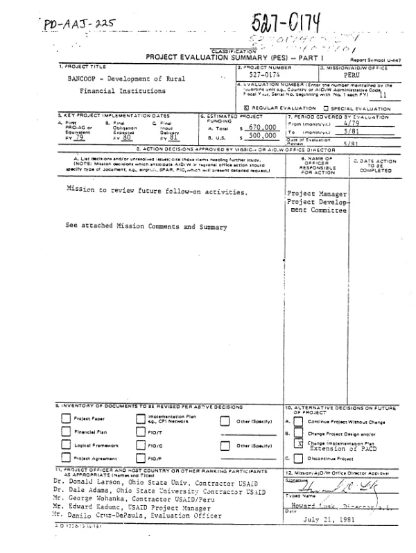 Evaluation publications list