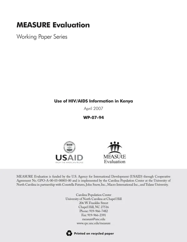CARE USA"s Program Division partnership manual