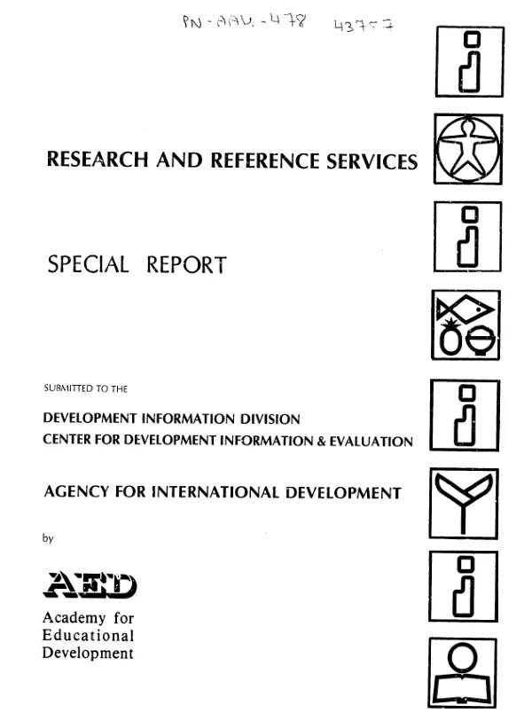 Operational review of the Research and Reference Service : final report