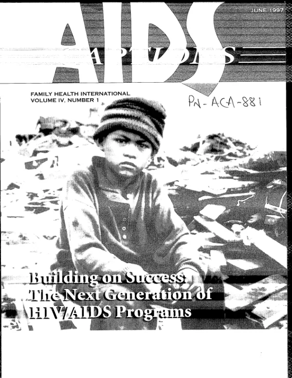Building on success : the next generation of HIV/AIDS programs