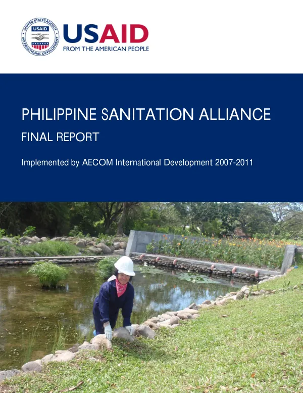 Philippine sanitation alliance : final report