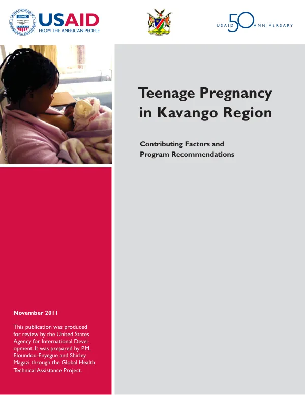 Teenage pregnancy in Kavango Region : contributing factors and program recommendations